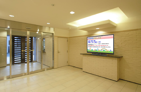 マンションエントランス設置例