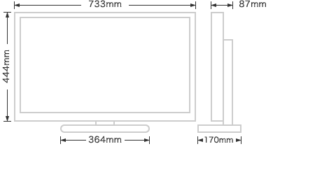 MISモニター標準仕様 32インチ