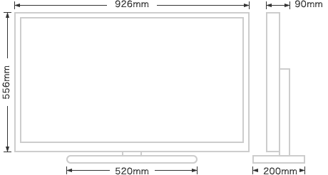 MISモニター標準仕様 40インチ